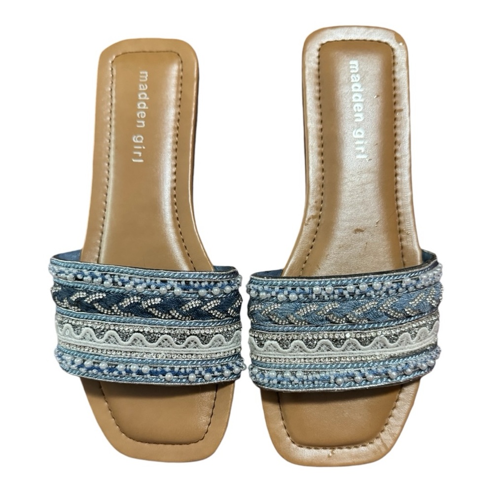 Madden Girl Thread Sandal size 7 worn once